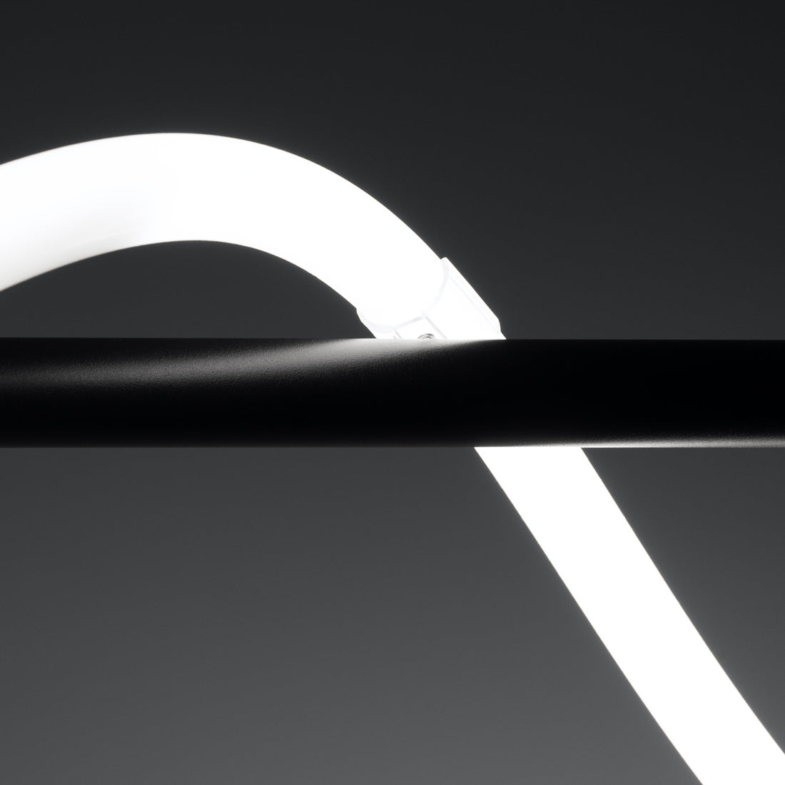 Pendant lamp GALAKSE 148 black LED 2700-6500K