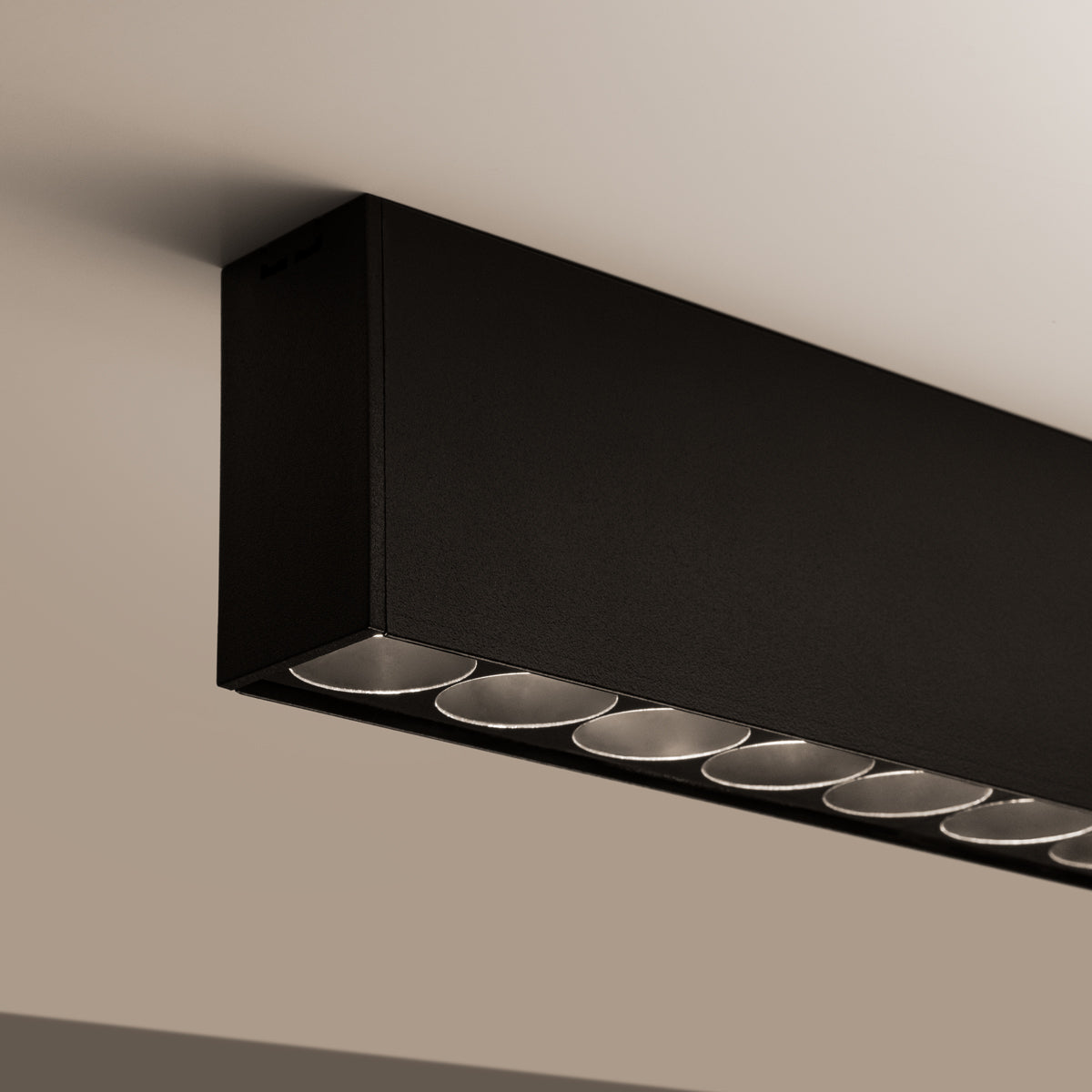Ceiling lamp SOREN schwarz LED 3000K