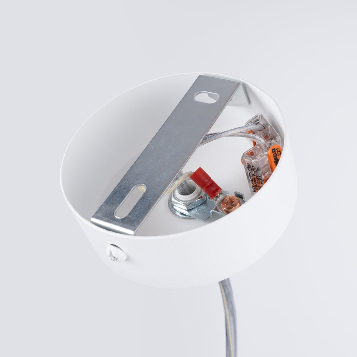 Pendant lamp FARGE white LED 4000K