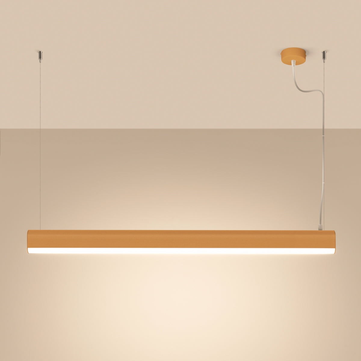 Pendant lamp FARGE gold LED 4000K