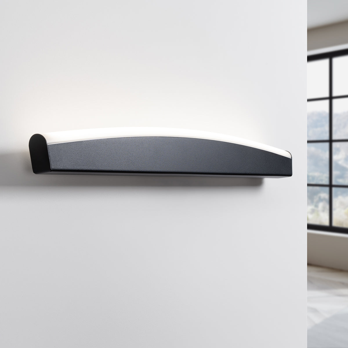 Wall lamp JORUN black LED 4000K