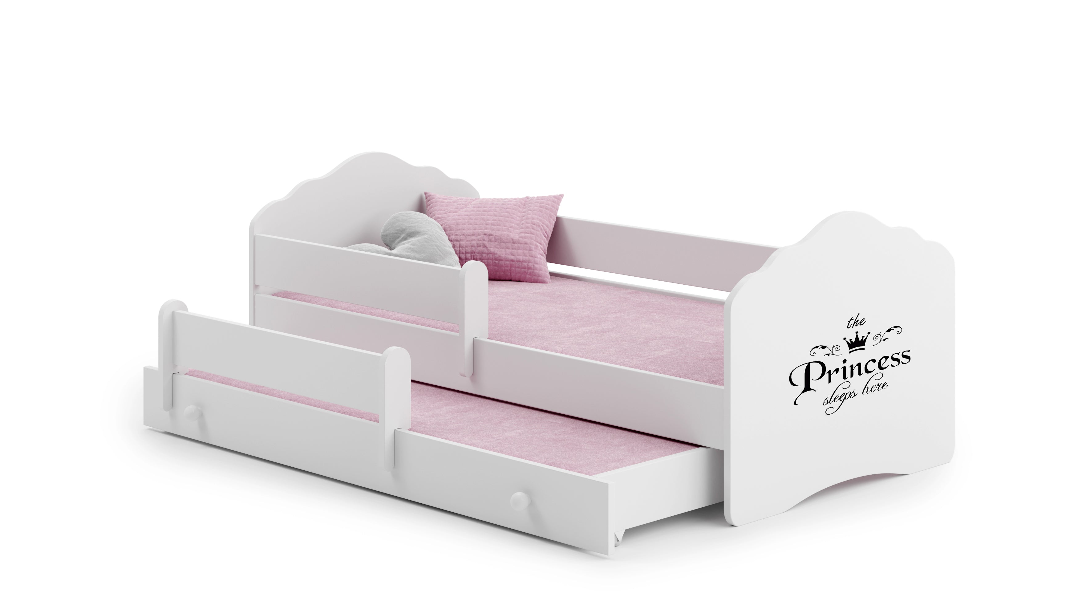 Wave double bed 160x80 - Princess