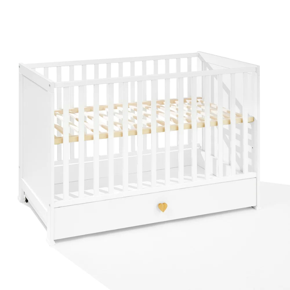 Little Heart Baby Crib  Charming & Functional - Diamond Work Sp. z o.o.
