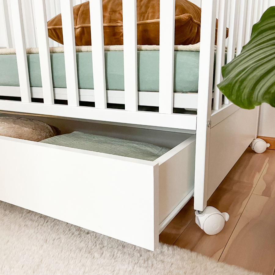 Baby Crib with Drawer & Wheels Tipi-Inspired Design - Diamond Work Sp. z o.o.