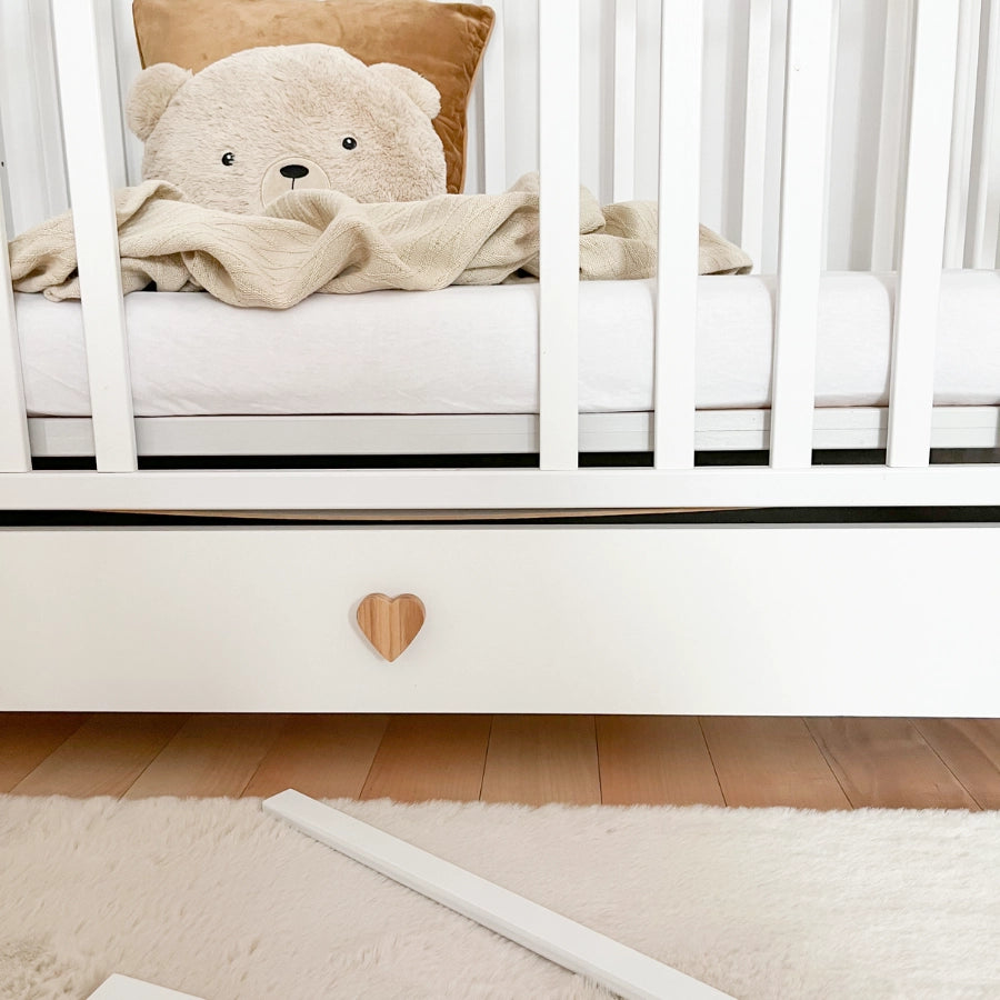 Baby Crib with Drawer & Wheels Tipi-Inspired Design - Diamond Work Sp. z o.o.