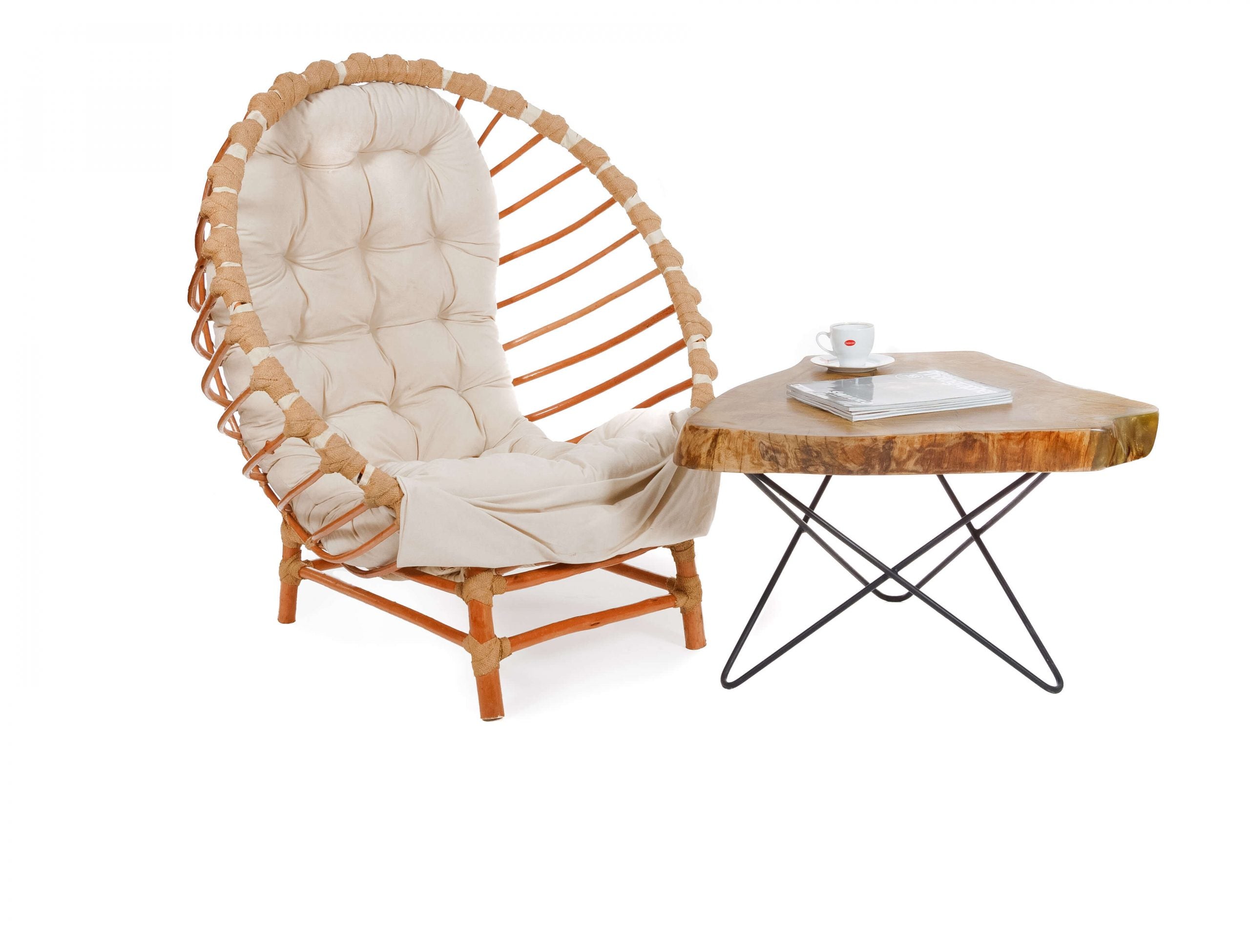 Round Wicker Garden Chair - Diamond Work Sp. z o.o.