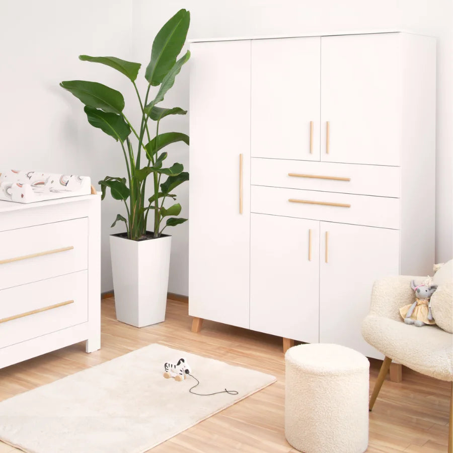 5-Door Wardrobe with 2 Drawers - Diamond Work Sp. z o.o.