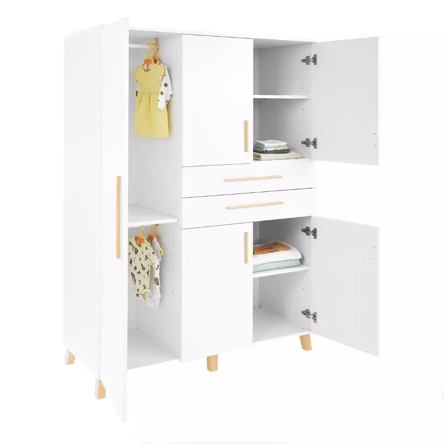 5-Door Wardrobe with 2 Drawers - Diamond Work Sp. z o.o.
