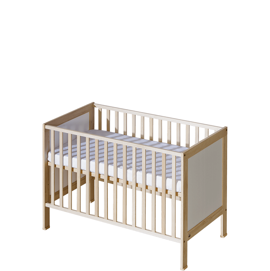 Classic Baby Cot Adjustable & Safe Sleeping Space - Diamond Work Sp. z o.o.