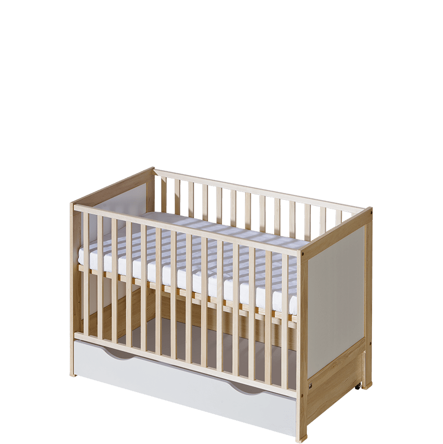 Classic Baby Cot Adjustable & Safe Sleeping Space - Diamond Work Sp. z o.o.