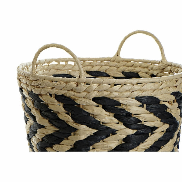 Basket set DKD Home Decor Fibre