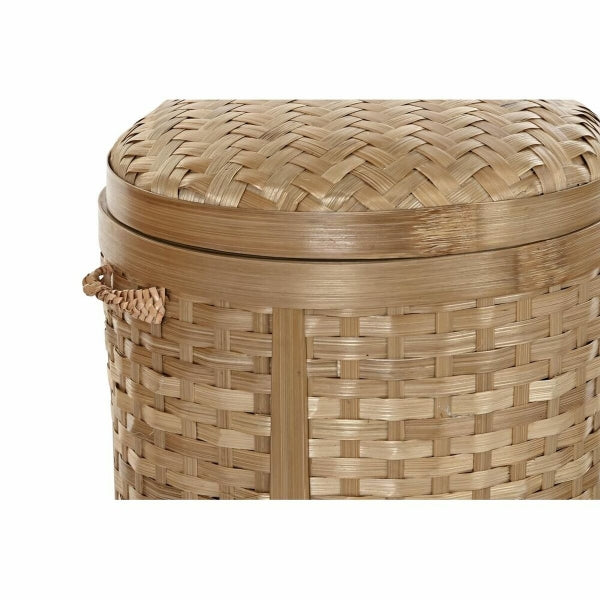 Basket set DKD Home Decor Natural Bamboo Boho