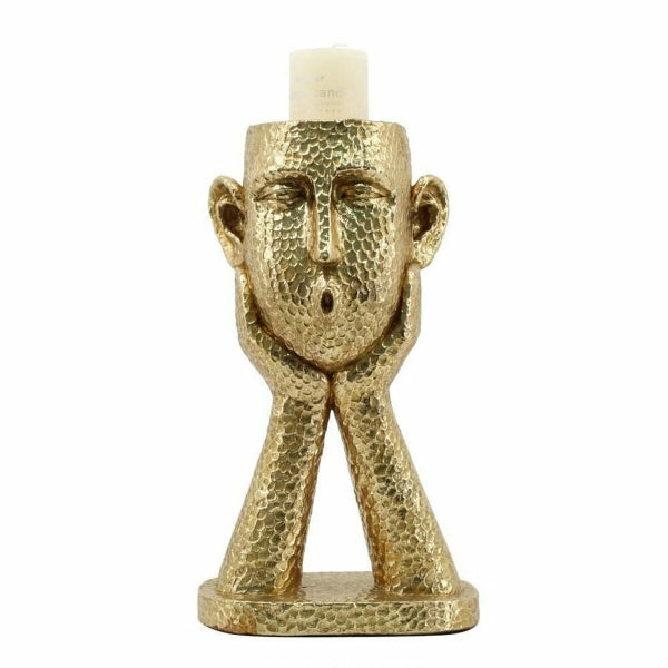 Kerzenständer DKD Home Decor Goldenes Harz