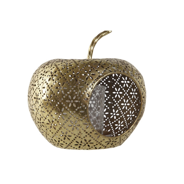 Candleholder Home ESPRIT Golden Metal Crystal