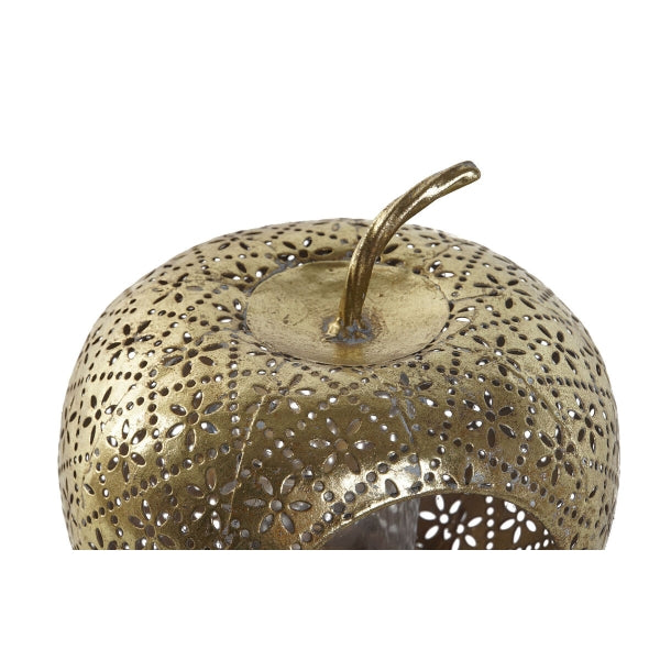 Kerzenhalter Home ESPRIT Golden Metall Kristall