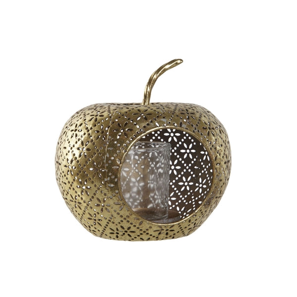 Kerzenhalter Home ESPRIT Golden Metall Kristall