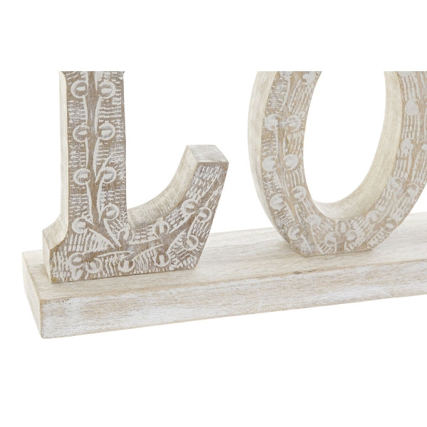 Decorative Figure DKD Home Decor White Stripped