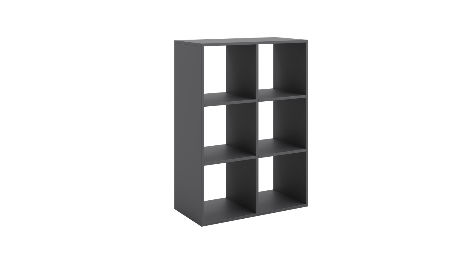 Loni bookcase 2x3 grey