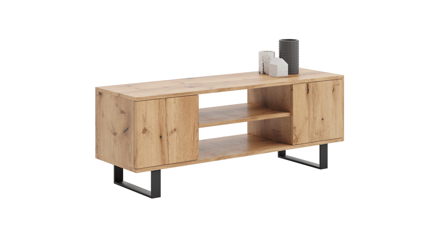 Focus RTV cabinet 135 cm - loft oak craft