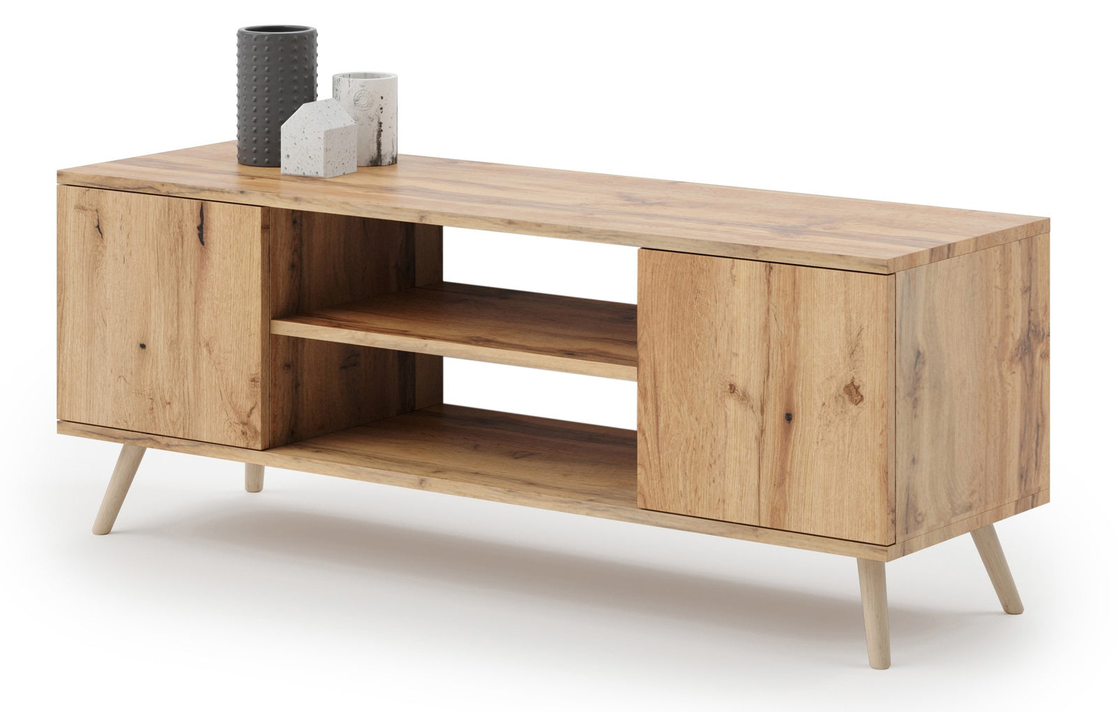 Focus RTV cabinet 135 cm oak gold craft