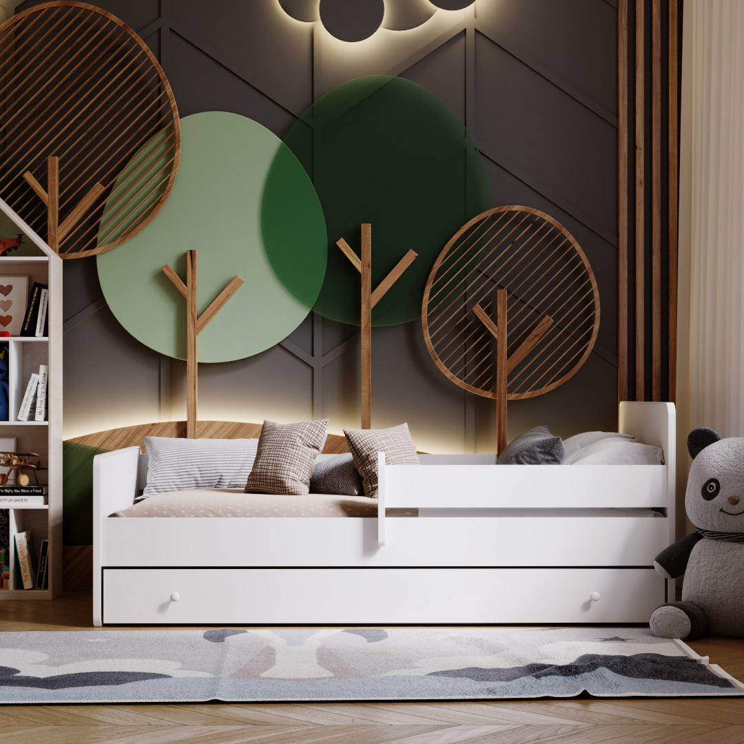 Einzelbett Max 160x80 mit Schublade
