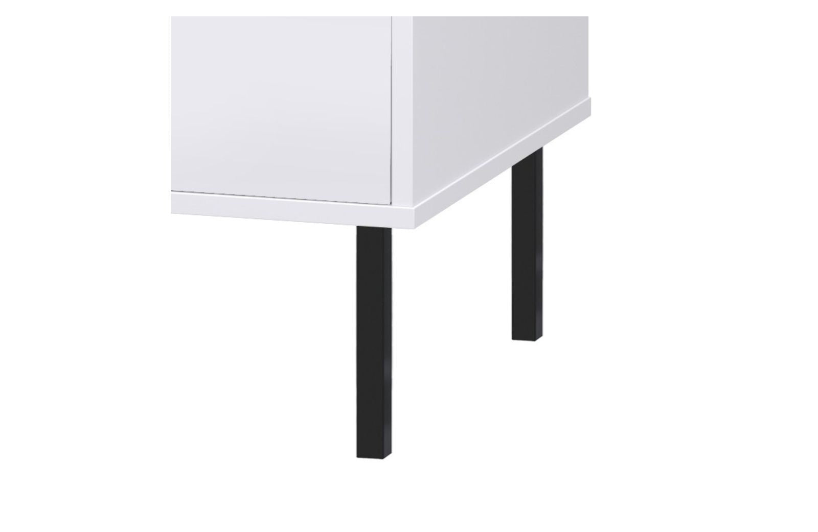 Venus two-door dresser white