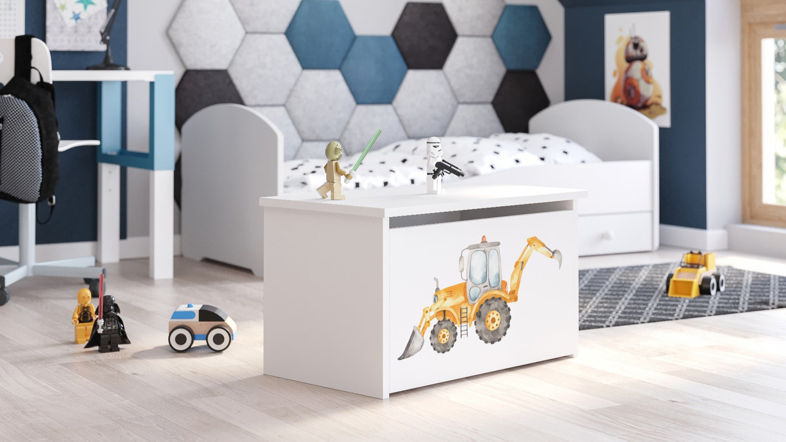 Daria toy box - Excavator