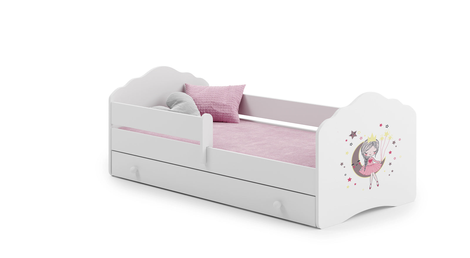 FALA 160x80 children's bed with drawer - Sleeping princess