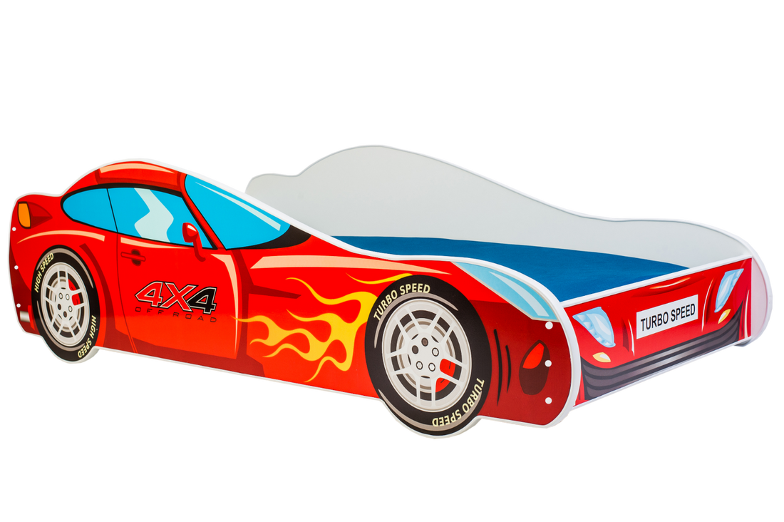 Children's bed auto 4x4 140x70 - mattress