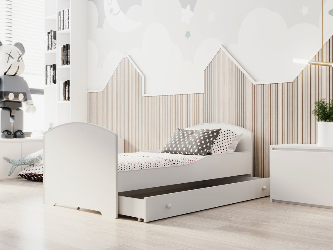 Einzelbett Luk 160x80 mit Schublade