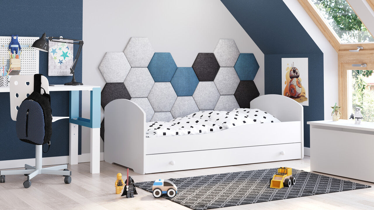 Single bed Luk 160x80 with drawer