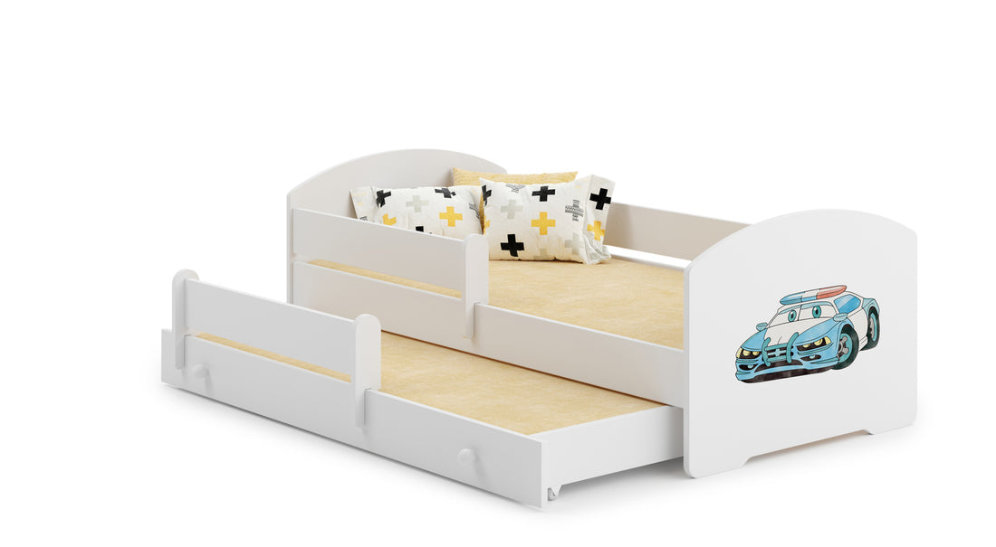 Doppelbett Luk 160x80 - Polizei
