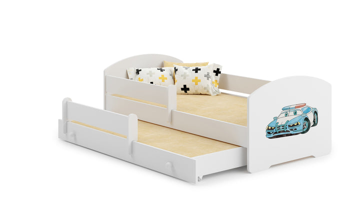 Doppelbett Luk 160x80 - Polizei