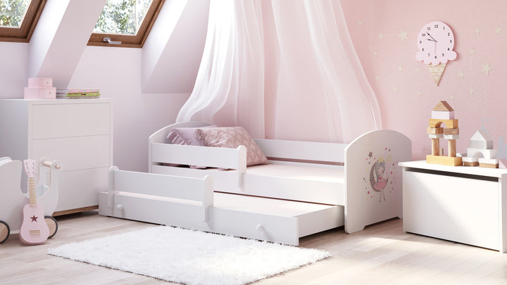 Doppelbett Luk 160x80 - Schlafende Prinzessin