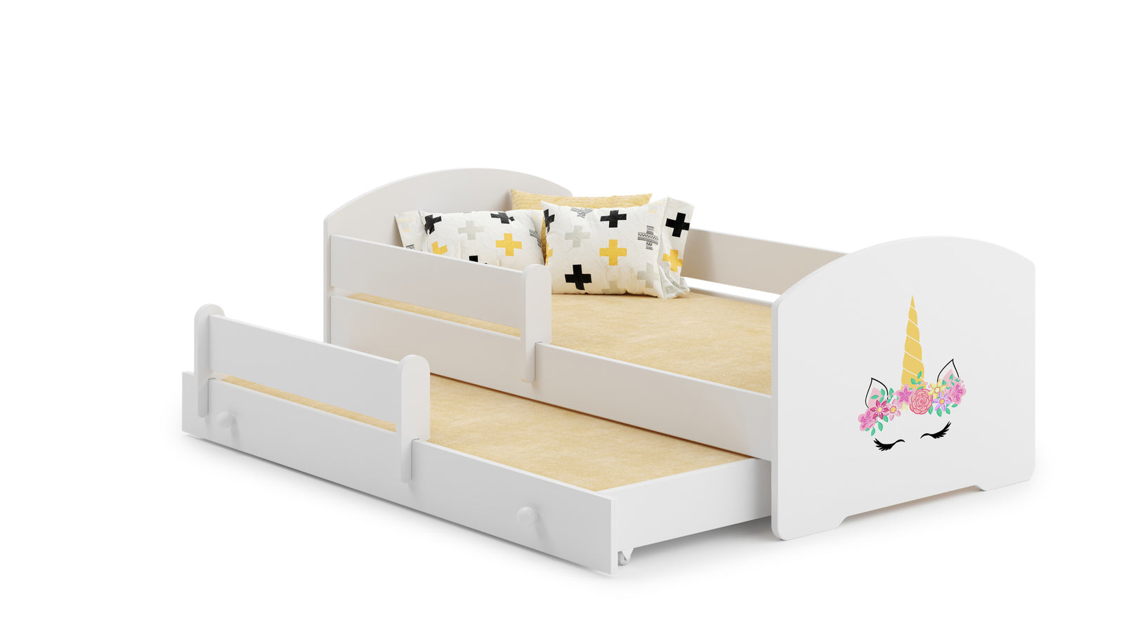 Double bed Luk 160x80 - Unicorn horn