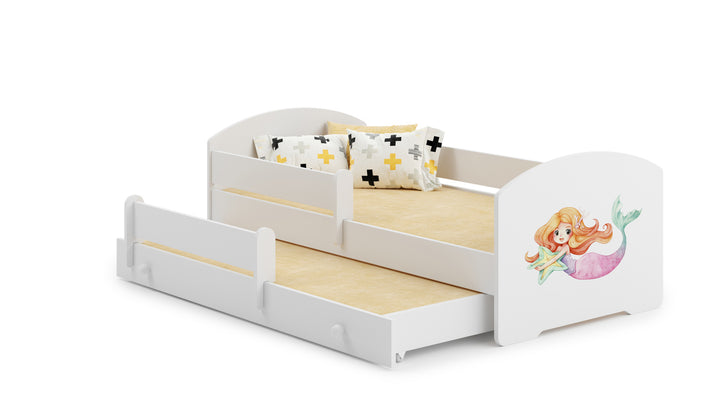 Doppelbett Luk 160x80 - Meerjungfrau