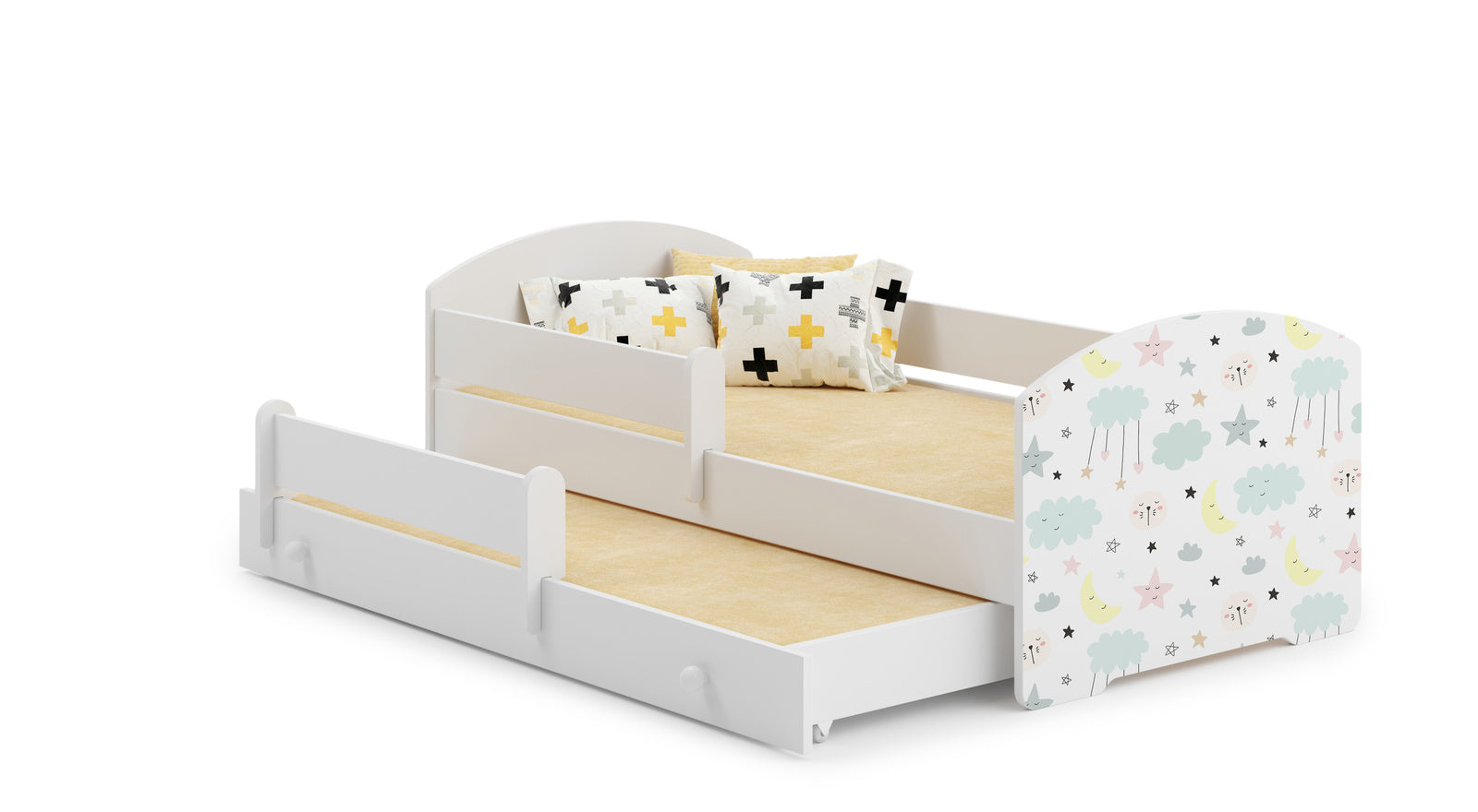 Double bed Luk 160x80 - Stars
