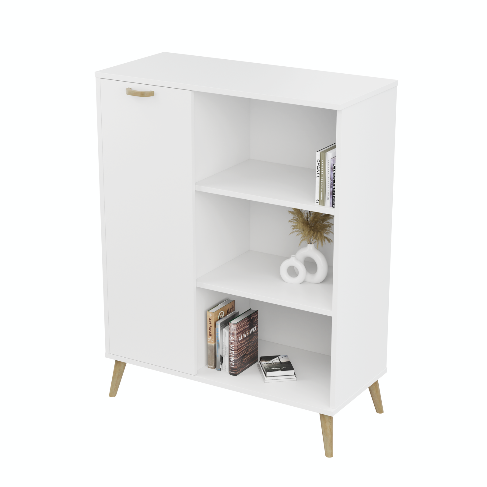 Fondi white living room dresser