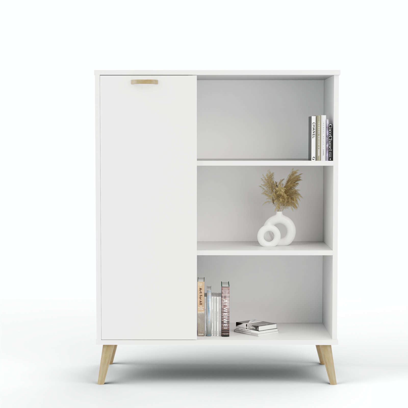 Fondi white living room dresser