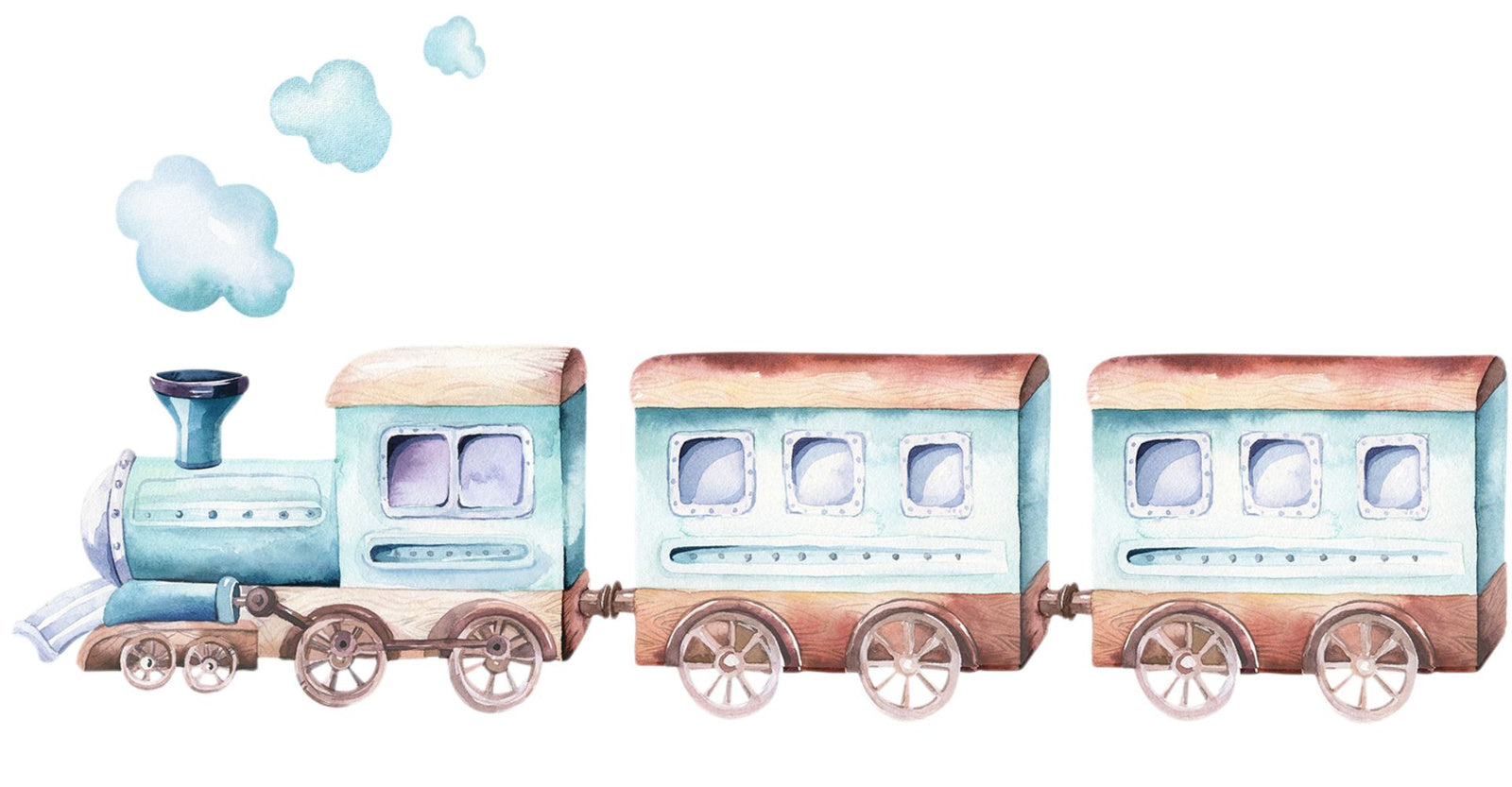 LUK children's bed 140x70 with drawer - Train