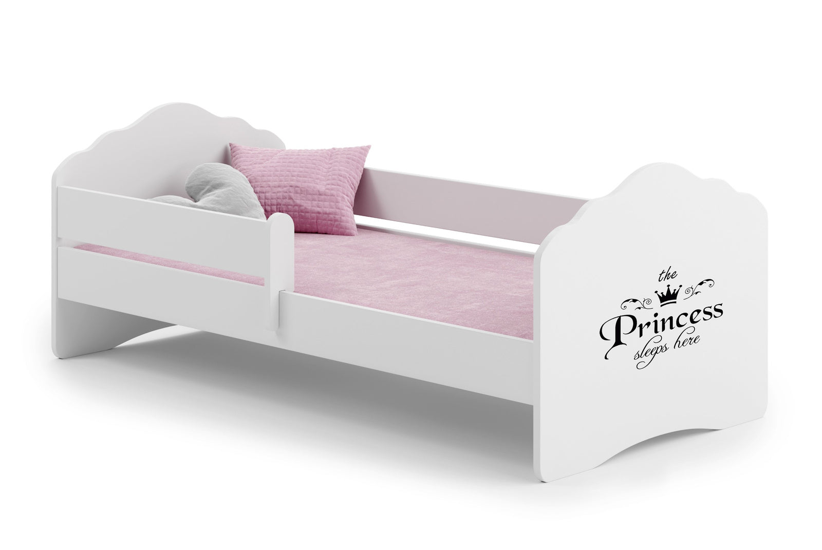 Wave children's bed 140x70 with drawer - Princess