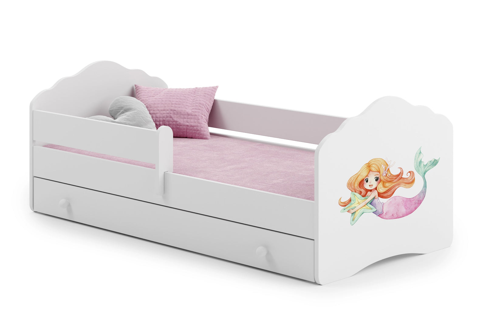 FALA single bed 160x80 with drawer - The Little Mermaid
