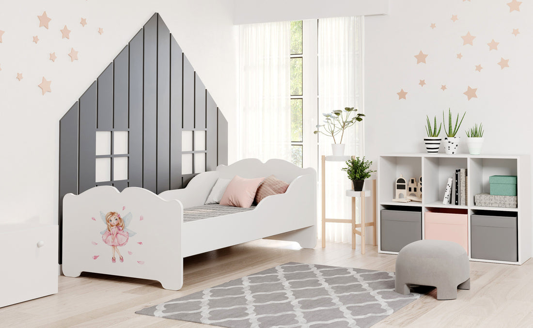 Children's bed Anna 160x80 - Girl with wings