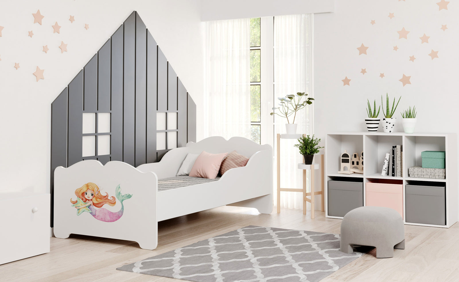 Children's bed Anna 160x80 - Mermaid