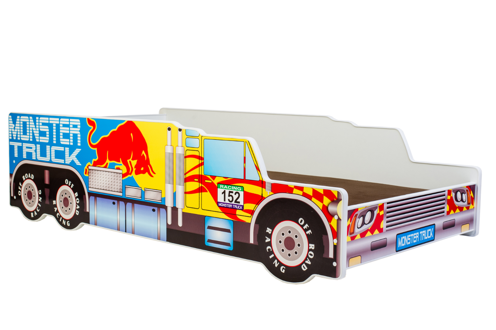 Children's auto bed 160x80 - Monster Truck
