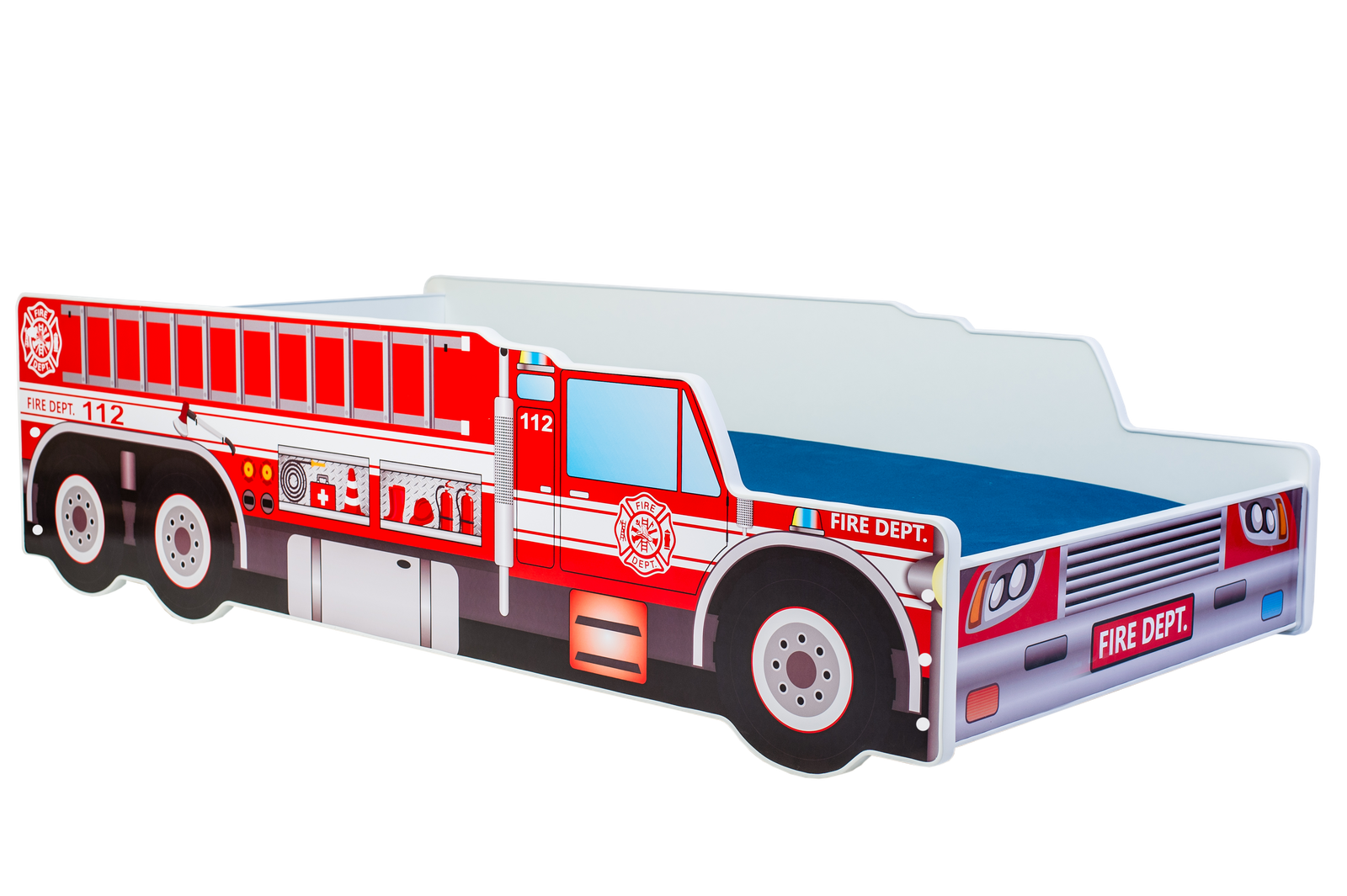 Children's auto bed 140x70 - Fire engine