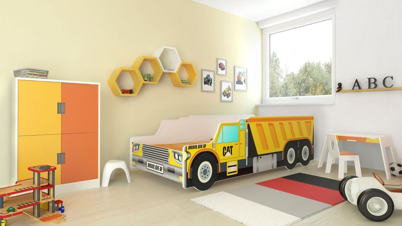 Children's auto bed 140x70 - Tipper truck