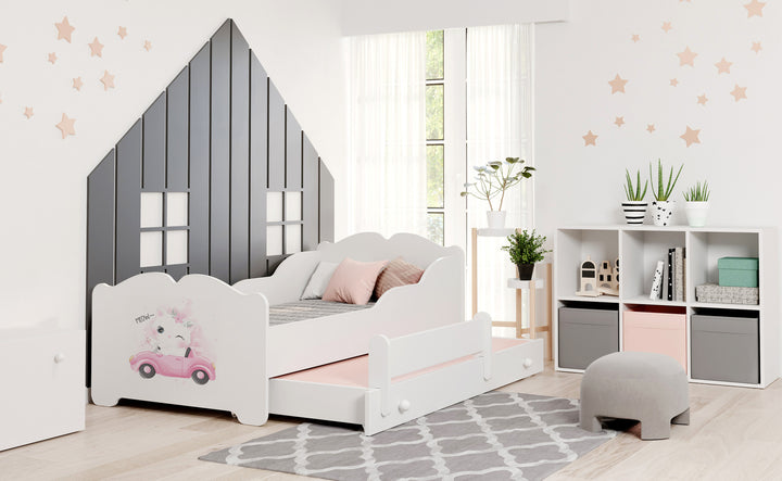 Łóżko podwójne Anna 160x80 - Kot 