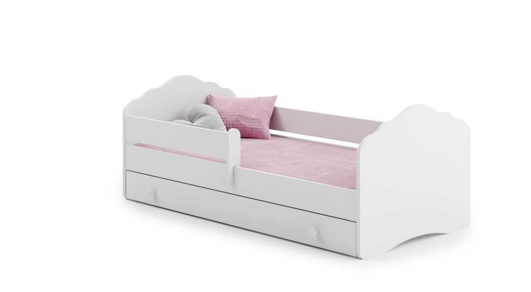 Einzelbett Wave 140x70 mit Reling
