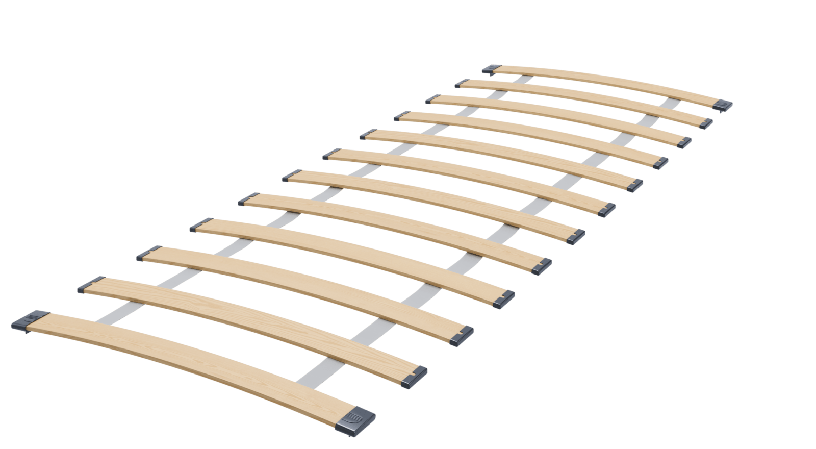 Single bed Wave 160x80 with guard rail